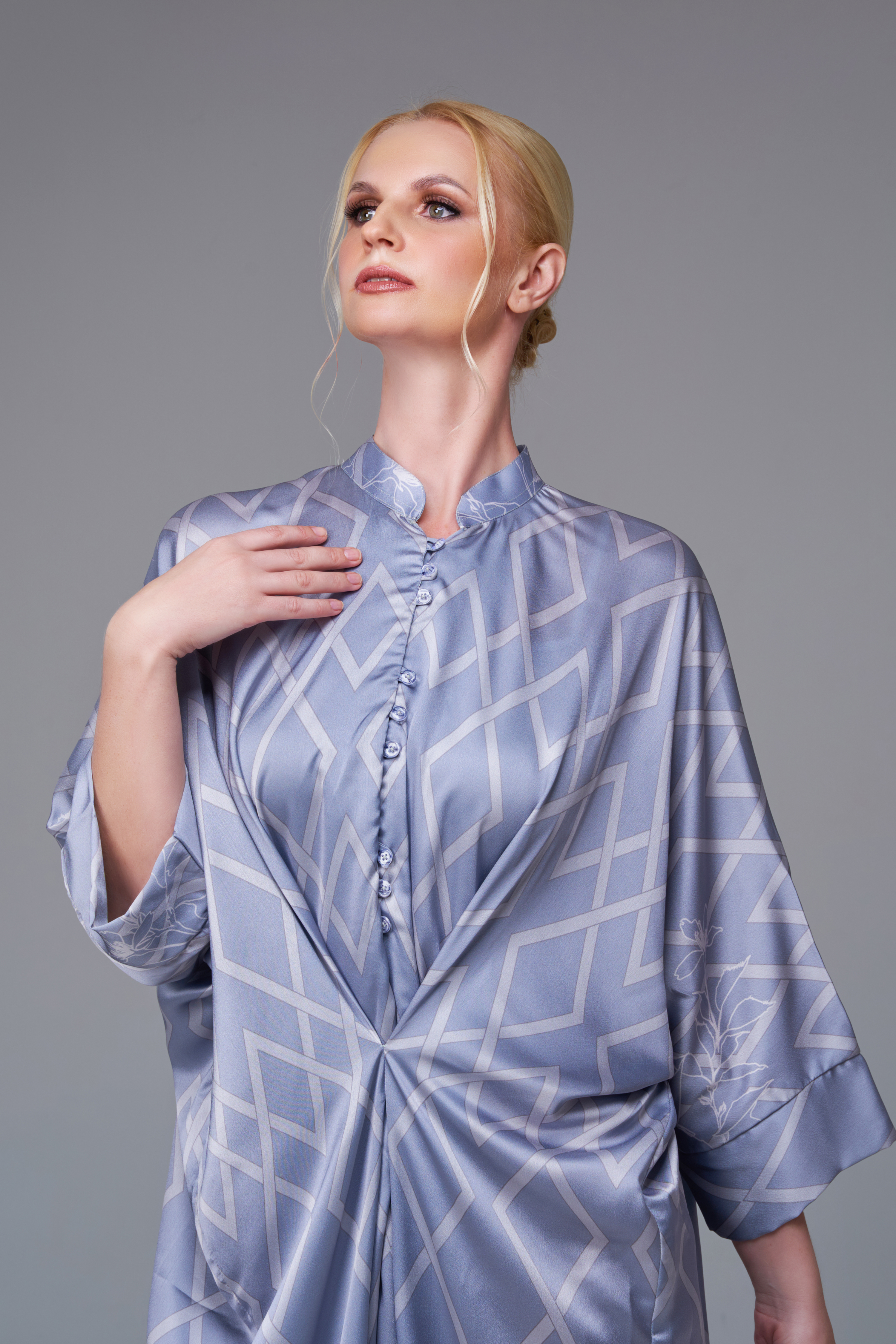 Melinda Kaftan in Grey