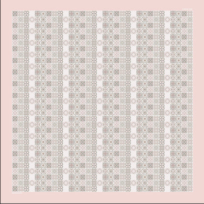 Mosaic Square in Pink